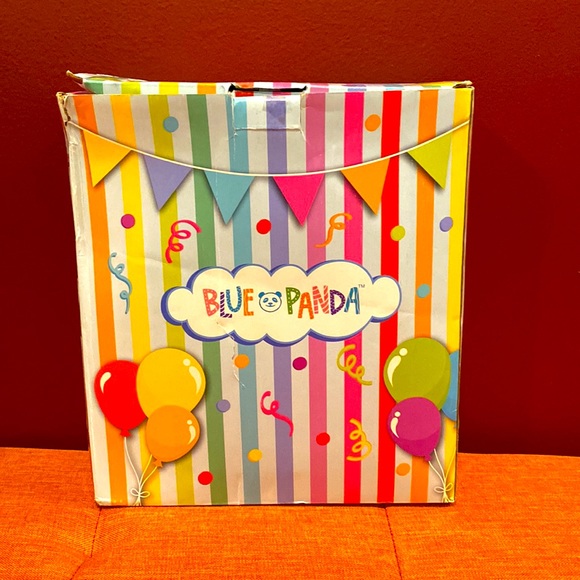 Blue Panda Pink Floral Party Set - Picture 2 of 3